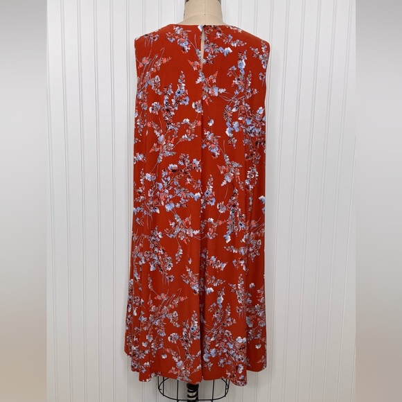 KASPER Sleeveless Sheath Floral Relax Fit Dress Women's Size‎ 2X - Picture 4 of 9